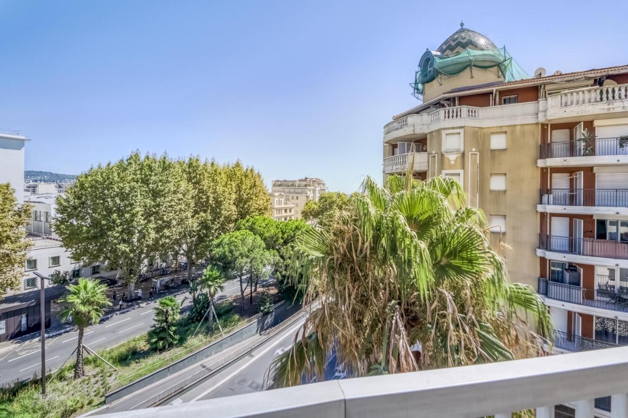 Greeter-Appartement Lumineux Avec Vue Sur La Mer Nice Eksteriør billede